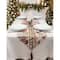 Wizardi 13.75" x 67" Christmas Table Runner with Holiday Icons